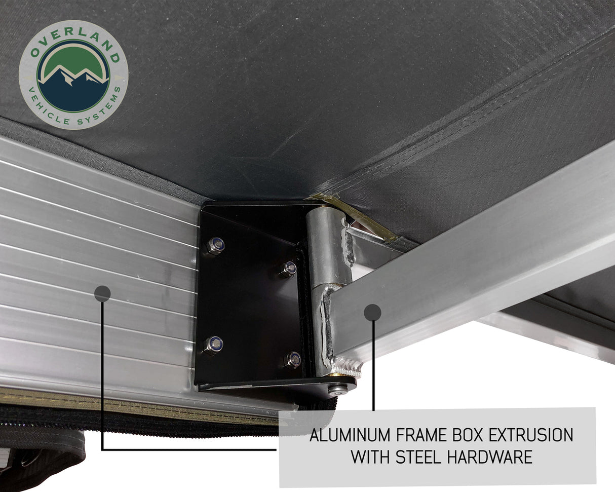 Overland Vehicle Systems - Freestanding 180 Degree Awnings For Mid - High Roofline Vans - 19609908