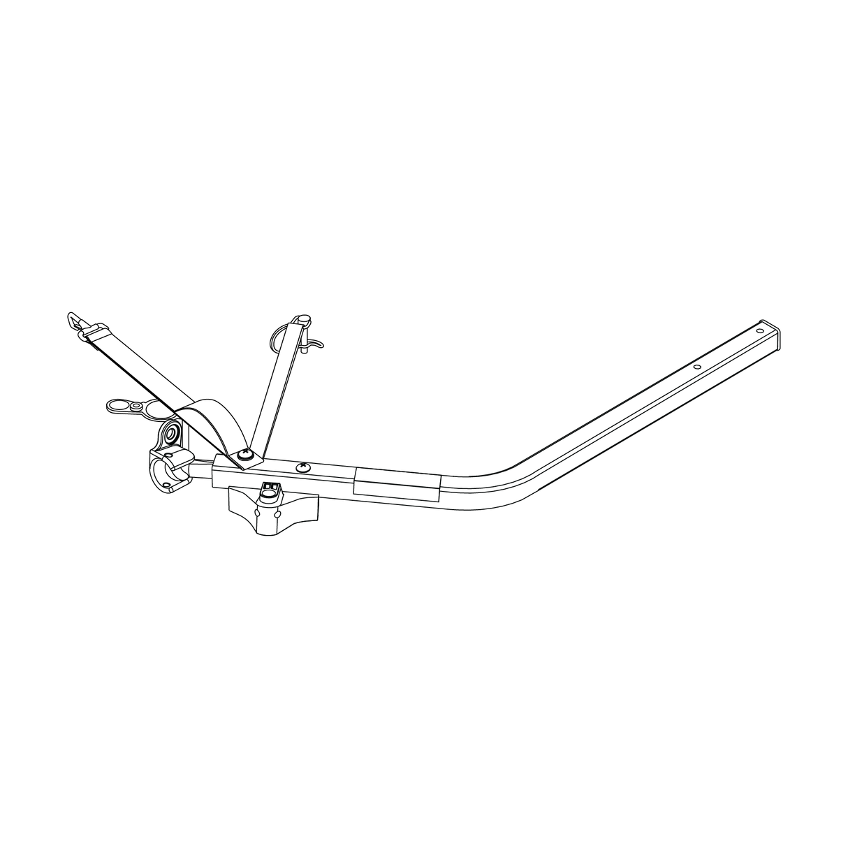Thule - HITCH ARM ASSEMBLY - CSTR 14-X - 1540101150