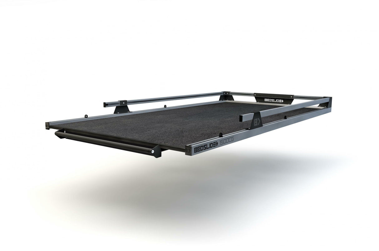 Bedslide - 5 4 Ft Toyota Tacoma 5 4 Ft Dodge Dakota 75 Percent Ext 1500Lbs Contractor 62X43 Inch