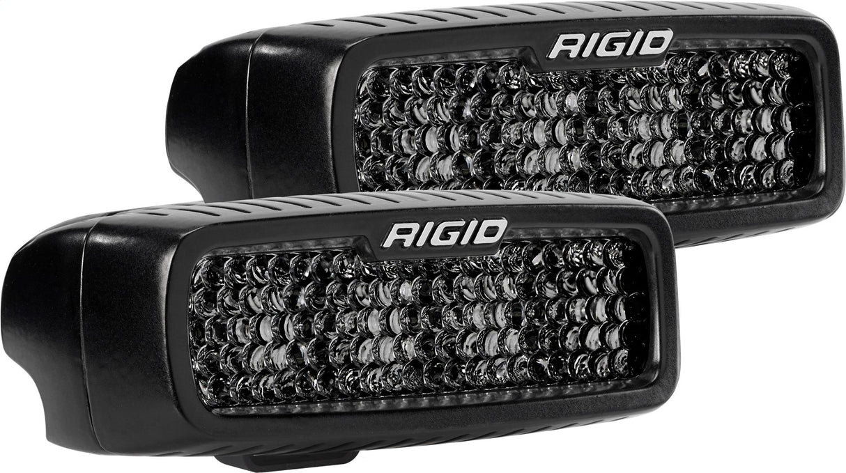 RIGID Industries - 905513BLK SR-Q Series PRO Midnight Edition, Spot Diffused, Surface Mount, Pair