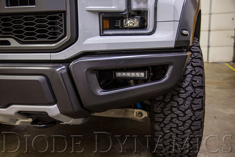 Diode Dynamics - DD6006 - Raptor 2017 SS Fog Kit 12 White Driving