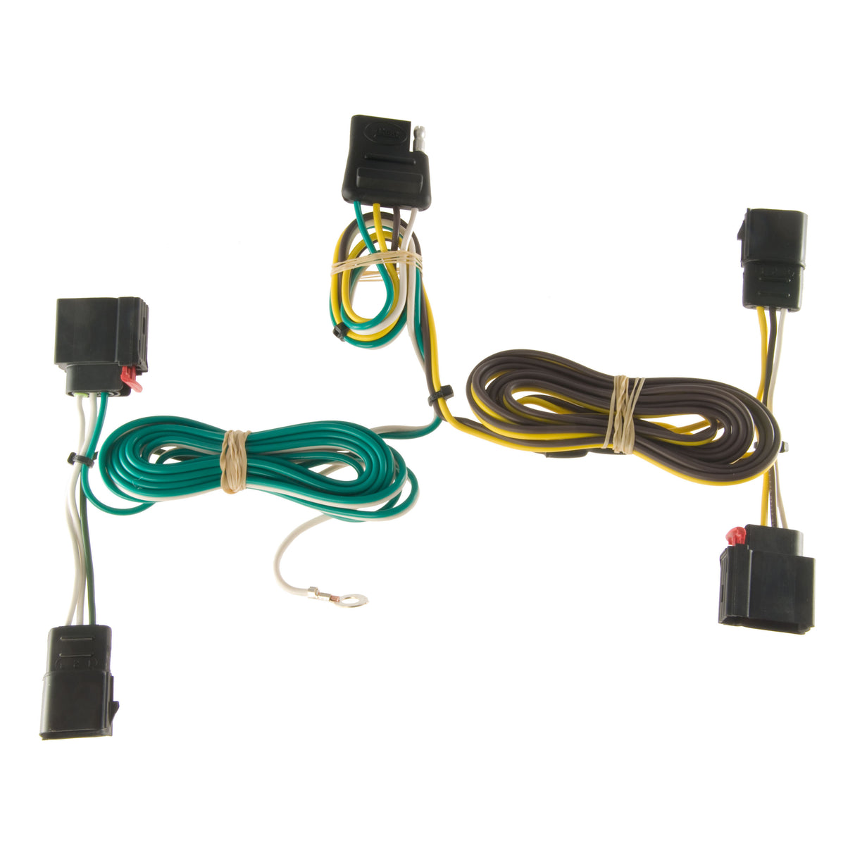 Curt - Custom Wiring Harness, 4-Way Flat Output, Select Dodge Durango - 56133