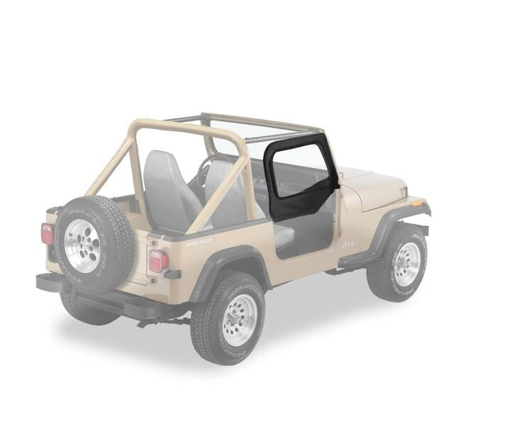 Bestop - 51780-15 - Upper Fabric Half Doors