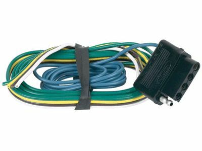 Husky Towing - 30427 Use With Marine Trailers Equipped With Surge Brakes 5 Way Flat 48" Wire Length