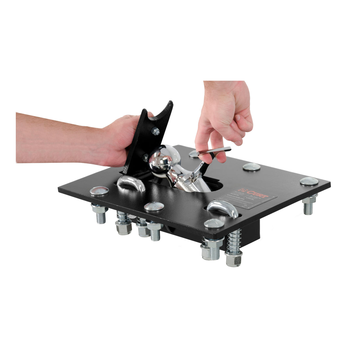 Curt - Over-Bed Folding Ball Gooseneck Hitch - 61052