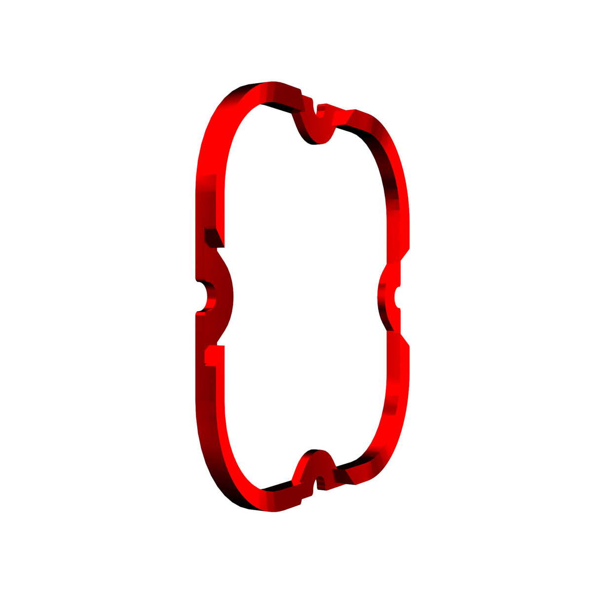 KC HiLiTES 30571 KC Bezel Ring KC FLEX ERA 4 Red 1PC