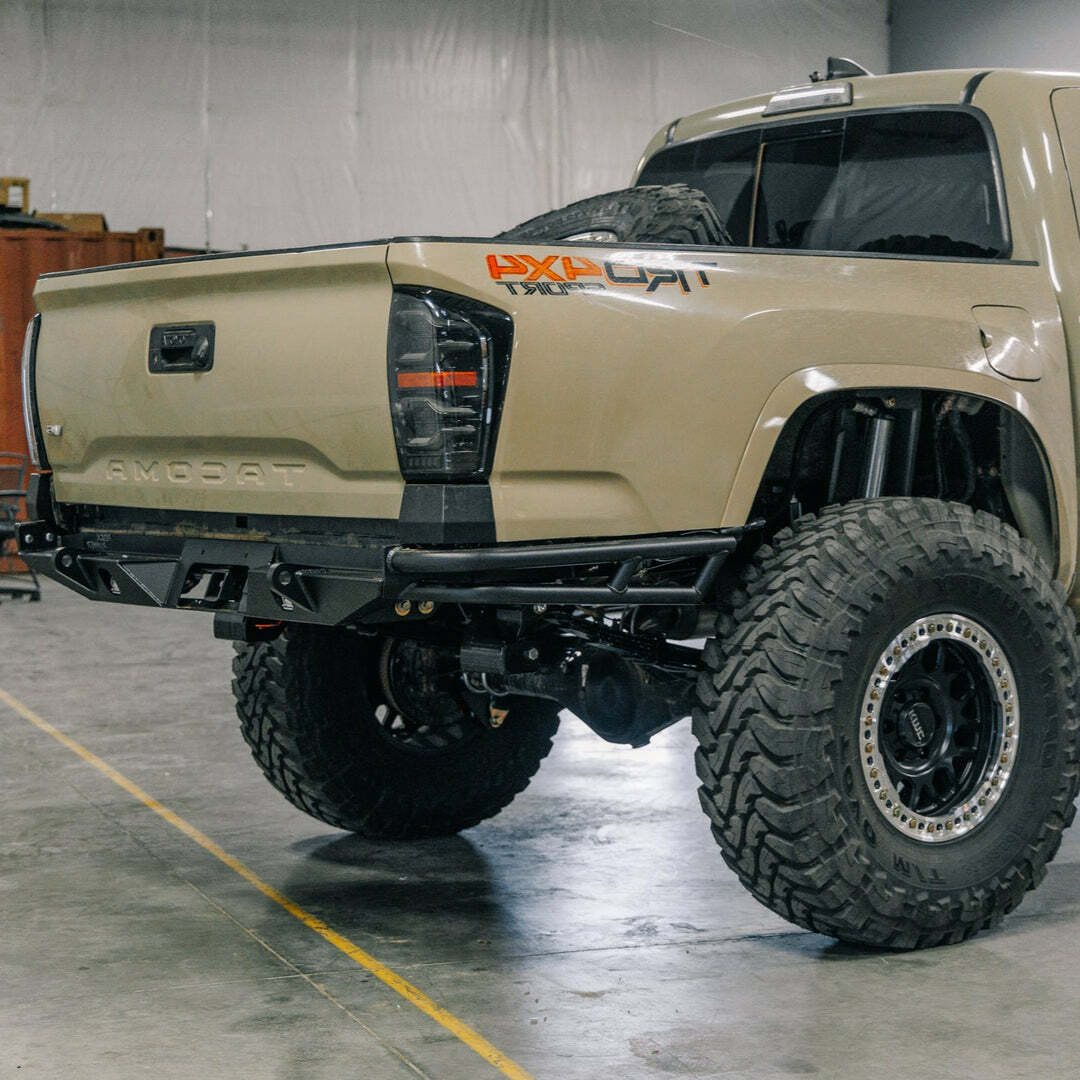 C4 Fabrication - Tacoma Rock Runner High Clearance Rear Bumper / 3rd Gen / 2016-2023 - 1200-4516-DT-01NA
