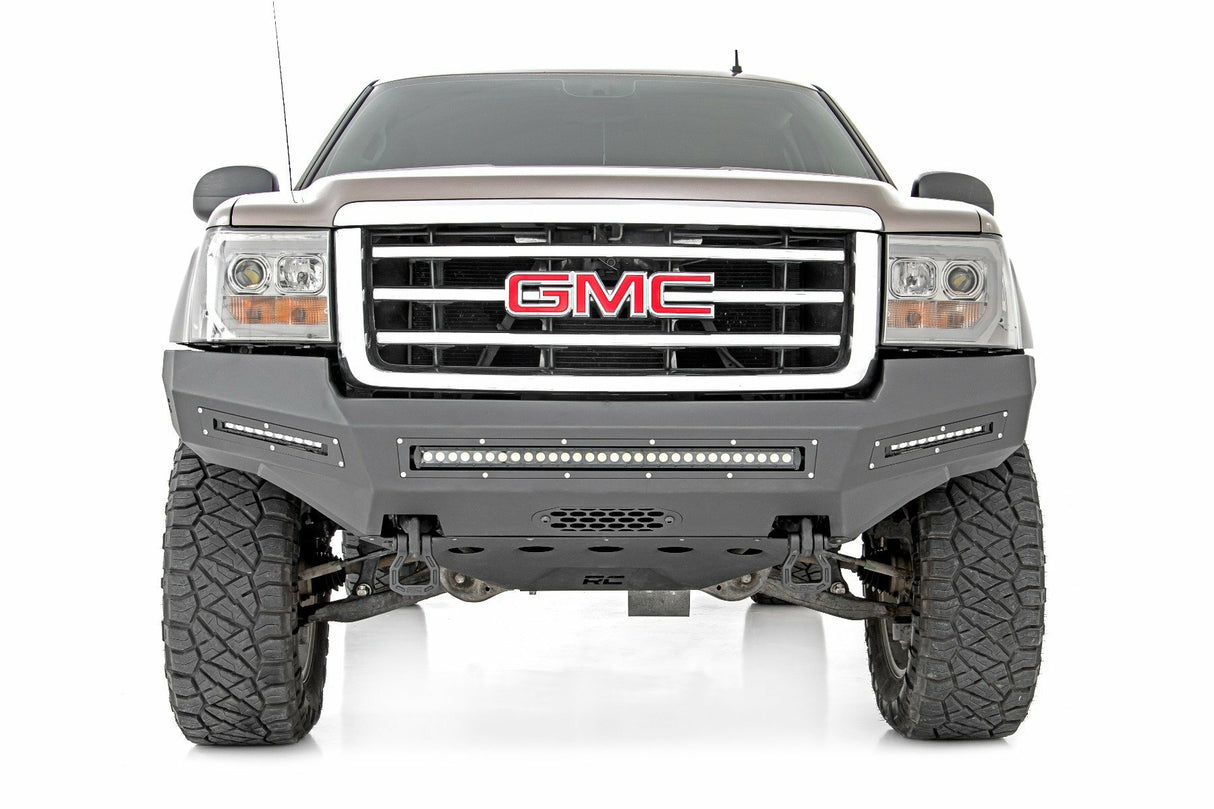 Rough Country - Front Bumper - Fabricated - Prerunner - GMC Sierra 1500 (07-13) - 10912