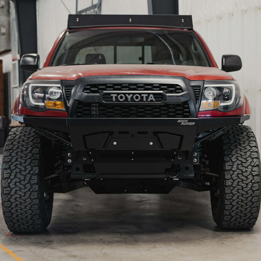 C4 Fabrication - Tacoma Rock Runner Front Bumper / 2nd Gen / 2005-2015 - 1200-3505-NB-P