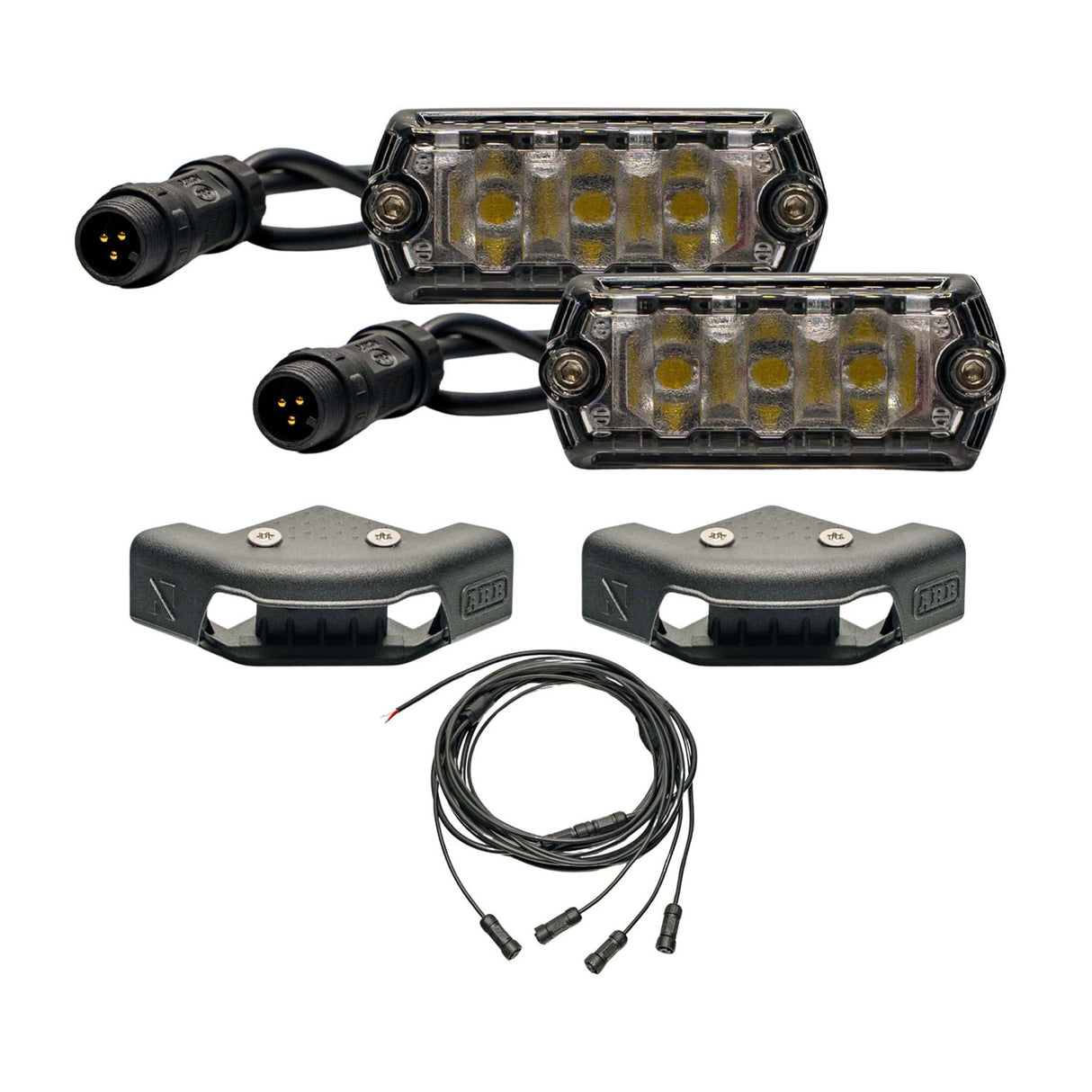 ARB V5AR1 NANO ARB BASE Rack 2 Cap Light Kit