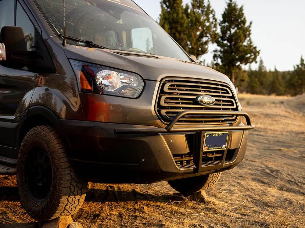 Flatline Van Co. - 2015-2025 Ford Transit Nudge Bar - TR1108B