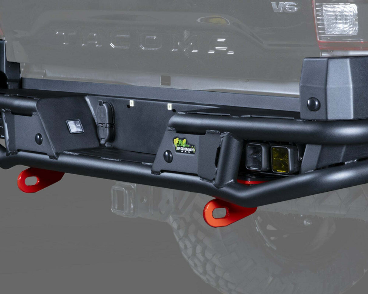 IronMan 4x4 - Raid Rear Bumper Kit - Toyota Tacoma (2016-2023) - RTB072