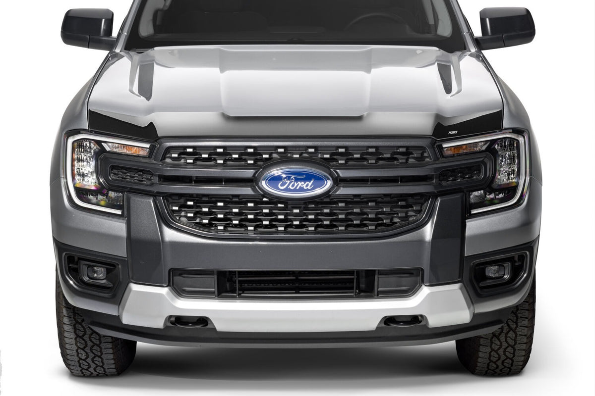 Husky 2842266 Aeroskin Flush Mount Dark Smoke Hood Protector 2024 Ford Ranger