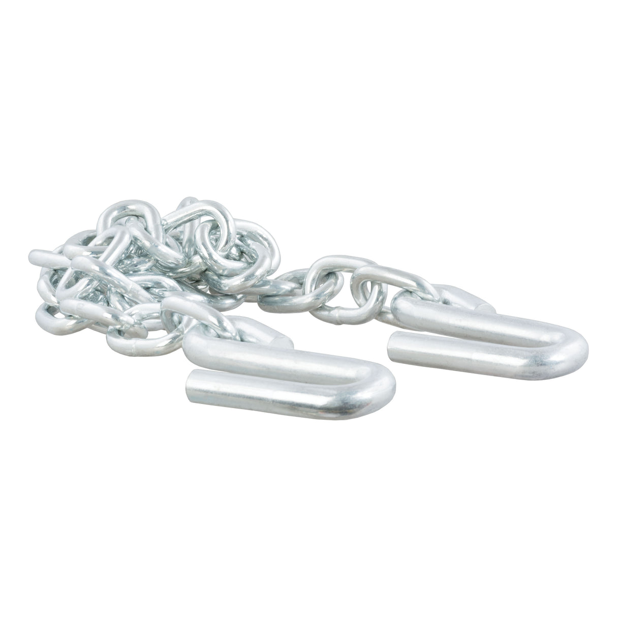 Curt - 48" Safety Chain with 2 S-Hooks (7,000 lbs, Clear Zinc) - 80301