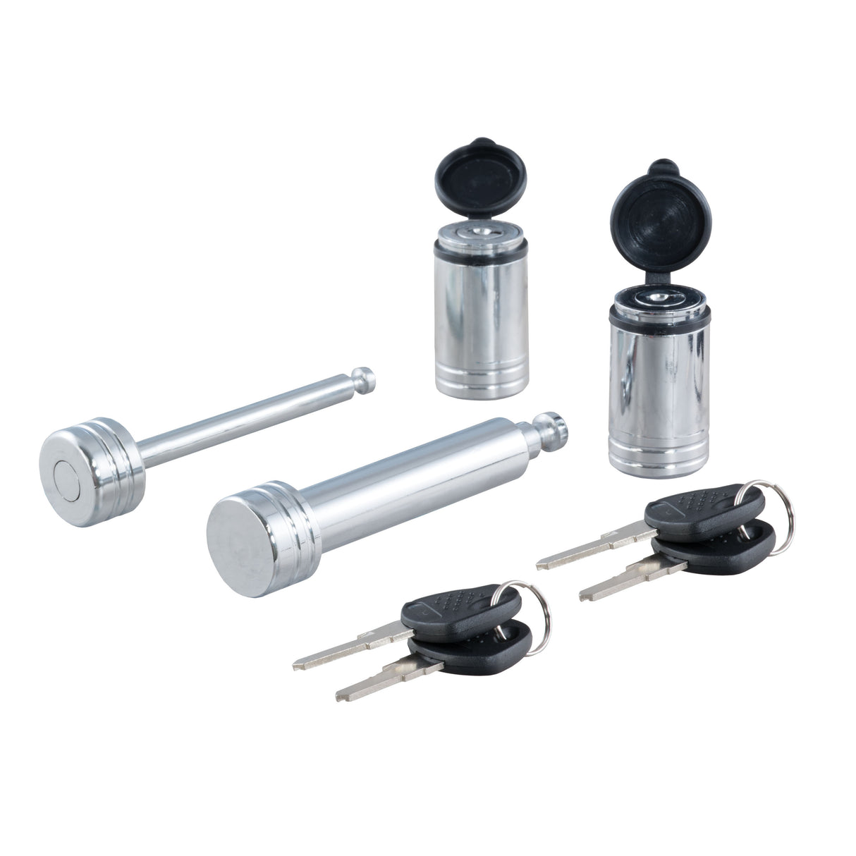 Curt - Hitch & Coupler Lock Set (2" Receiver, 2-1/2" Latch) - 23527