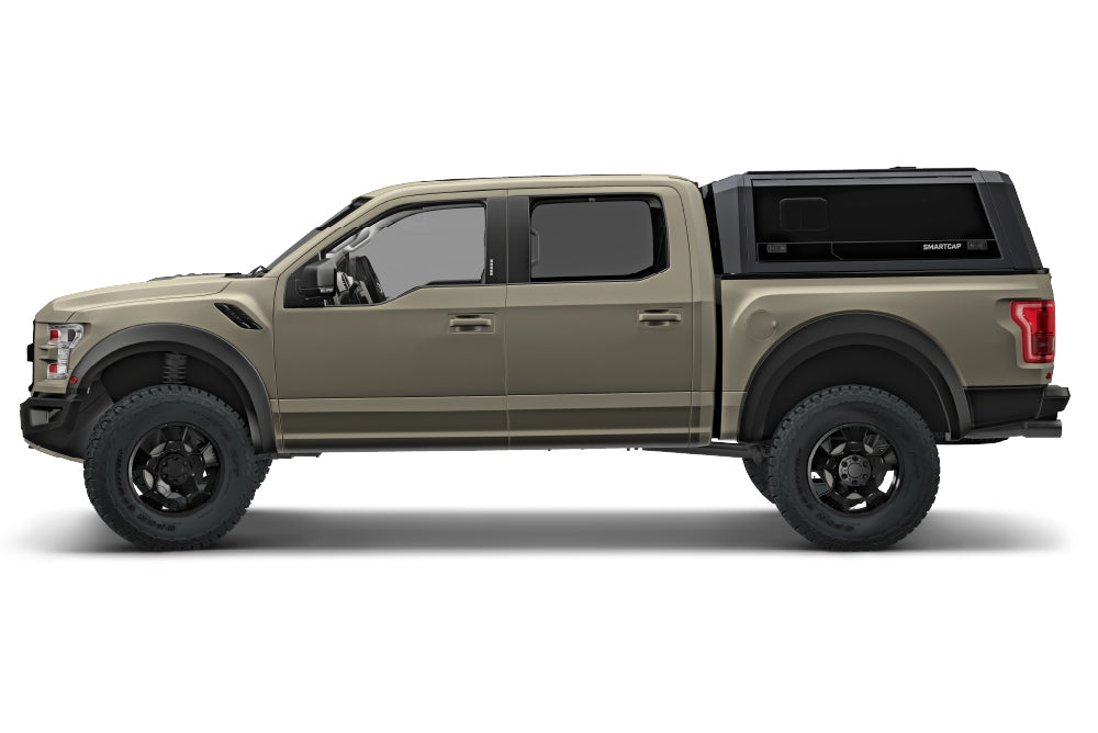 RSI SmartCap - F-150 Truck Bed Cap SmartCapEVO Sport Matte Black For 09-20 Ford F-150 6.5 Foot Standard Bed SmartCap - EV0301-MB