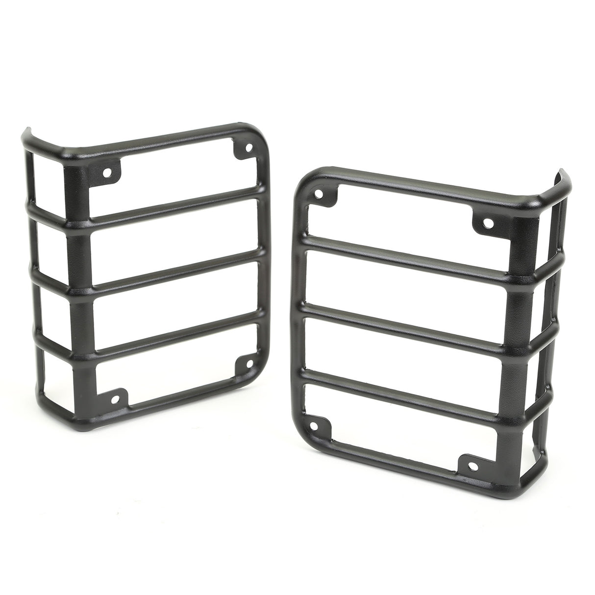 Rugged Ridge - Rugged Ridge 11226.11 Euro Guard Kit, Tail Light, Textured Black; 07-18 Jeep Wrangler JK - 11226.11