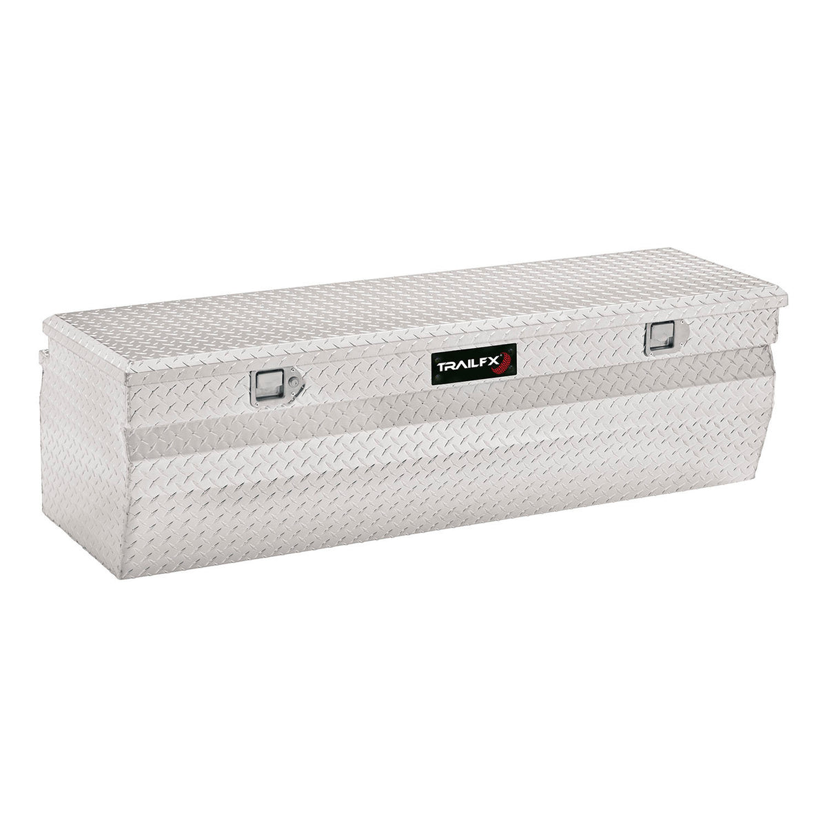 TrailFx - 56 Inch Aluminum Wedged Truck Chest- Brite (150581)