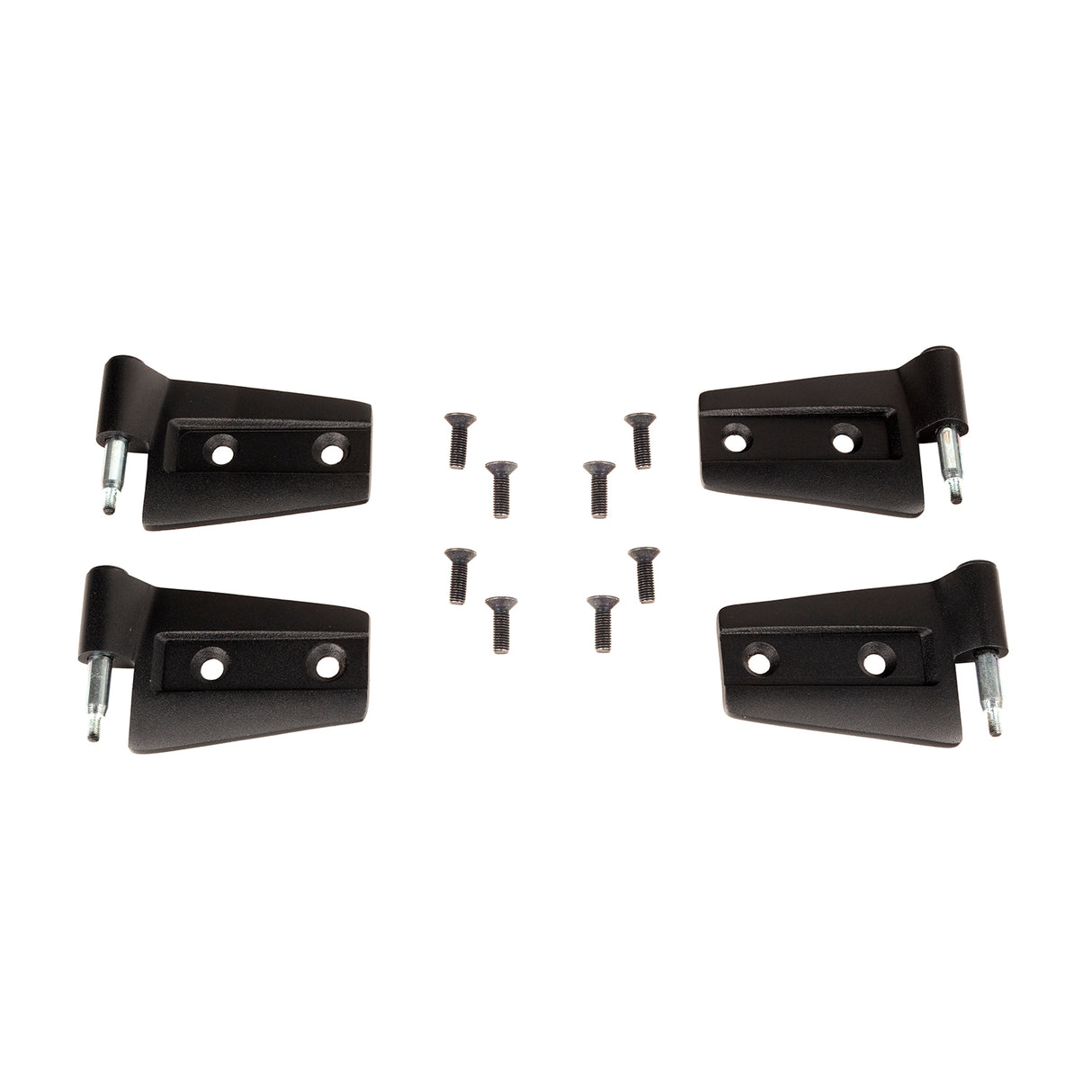 Rugged Ridge - Door Hinge Kit, 4 Piece; 07-18 Jeep Wrangler JK, 2 Door - 11202.31