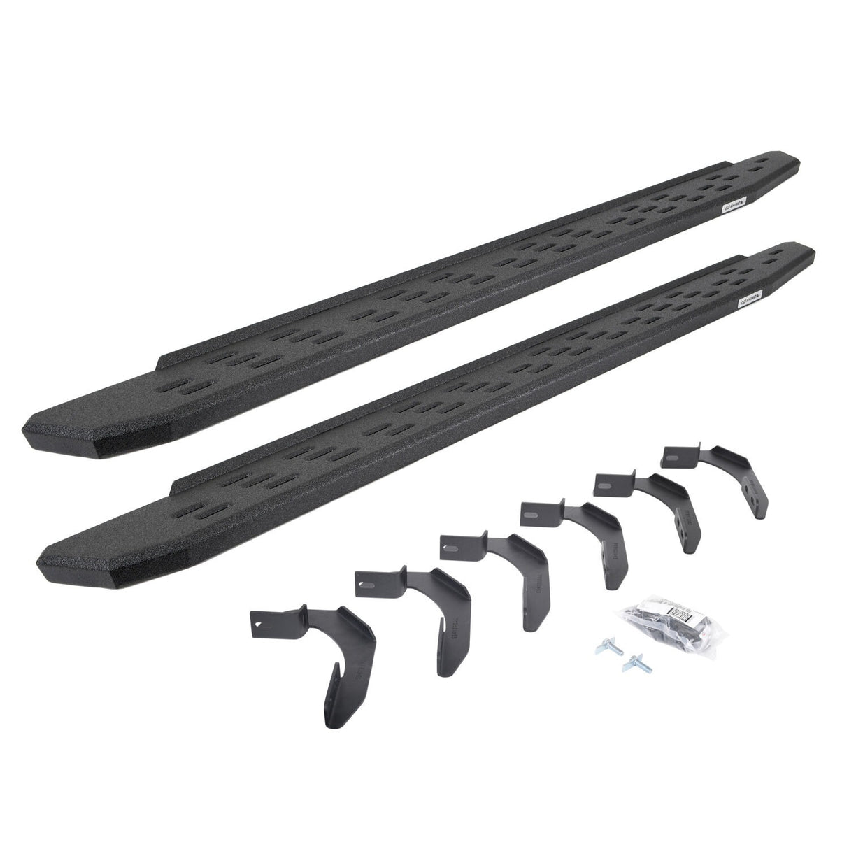 Go Rhino - RB30 Running boards - Complete Kit: RB30 Running board + Brackets - 69634668T
