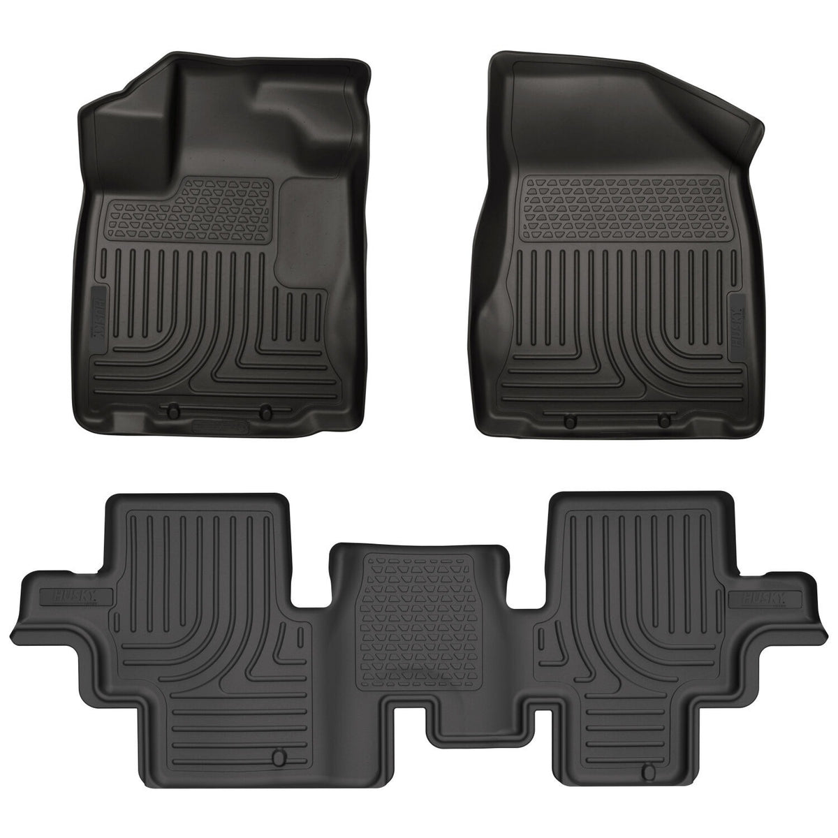 Husky Liners 93791 Weatherbeater - Front & 2nd Seat Floor Liners