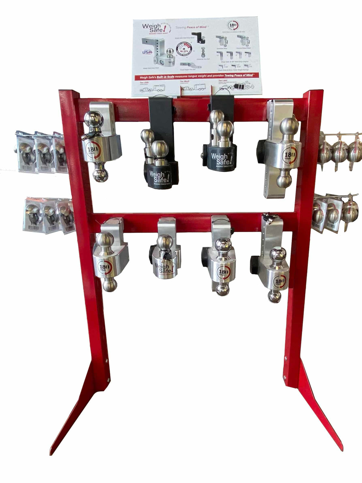 Weigh Safe WSPOP-XL Weigh Safe Point of Purchase Qty 8 Stand Alone Display