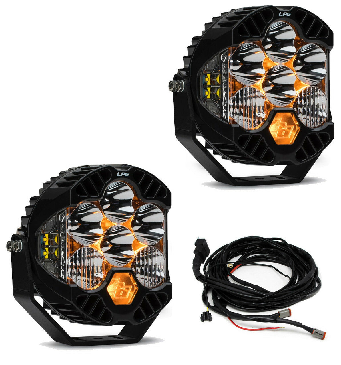 Baja Designs - 447671 - LP6 Pro Bumper Light Kit