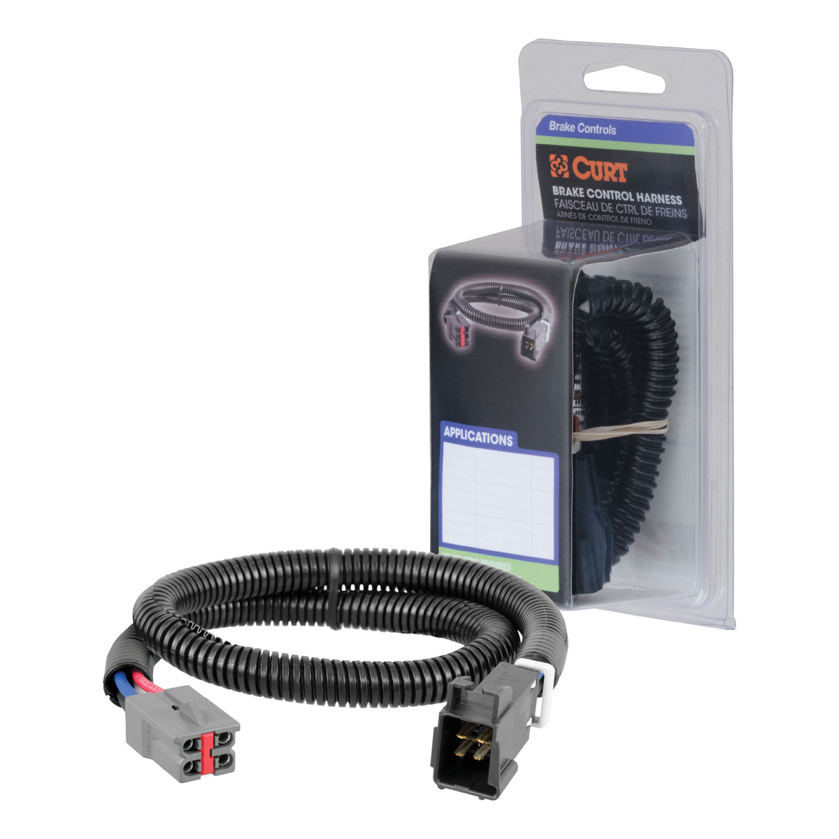 Curt - Trailer Brake Controller Harness, Select Ford Bronco, F-150 (Packaged) - 51313