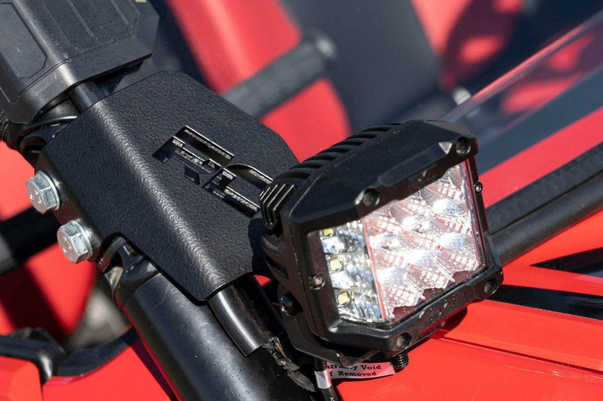 Rough Country - LED Light - Cage Mount - 2" Chrome Pair - Wide Angle - Honda Talon 1000 - 92035