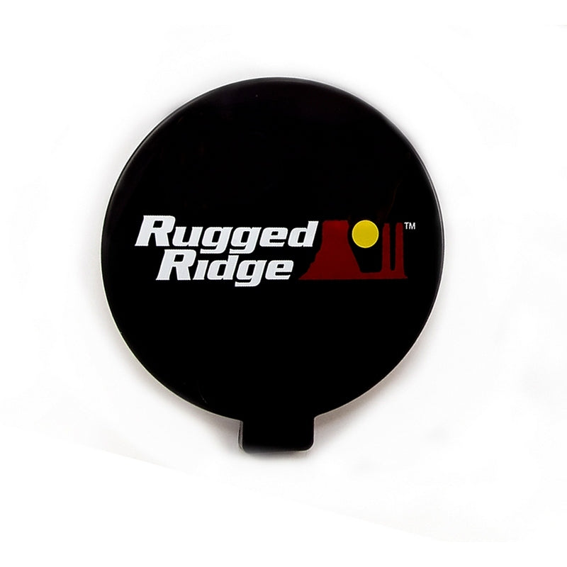 Rugged Ridge - 6 Inch Off Road Light Cover, Black - 15210.53