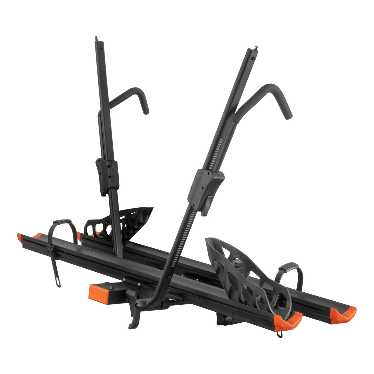 Curt - Aluminum Tray-Style Hitch-Mounted Bike Rack (2 Bikes, 2" Shank) - 18088