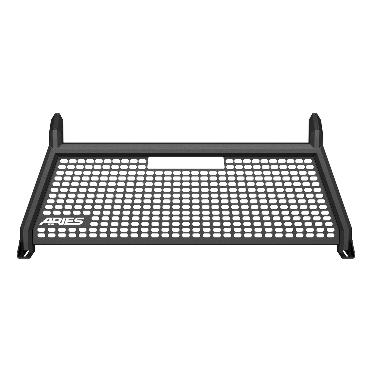 Aries - AdvantEDGE Black Aluminum Headache Rack, Select Chevrolet Silverado, GMC Sierra - 1110104