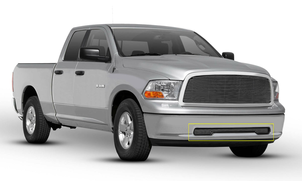 T-Rex Grilles - 1 Pc Horizontal Aluminum Billet Bumper Grille Overlay - 25456