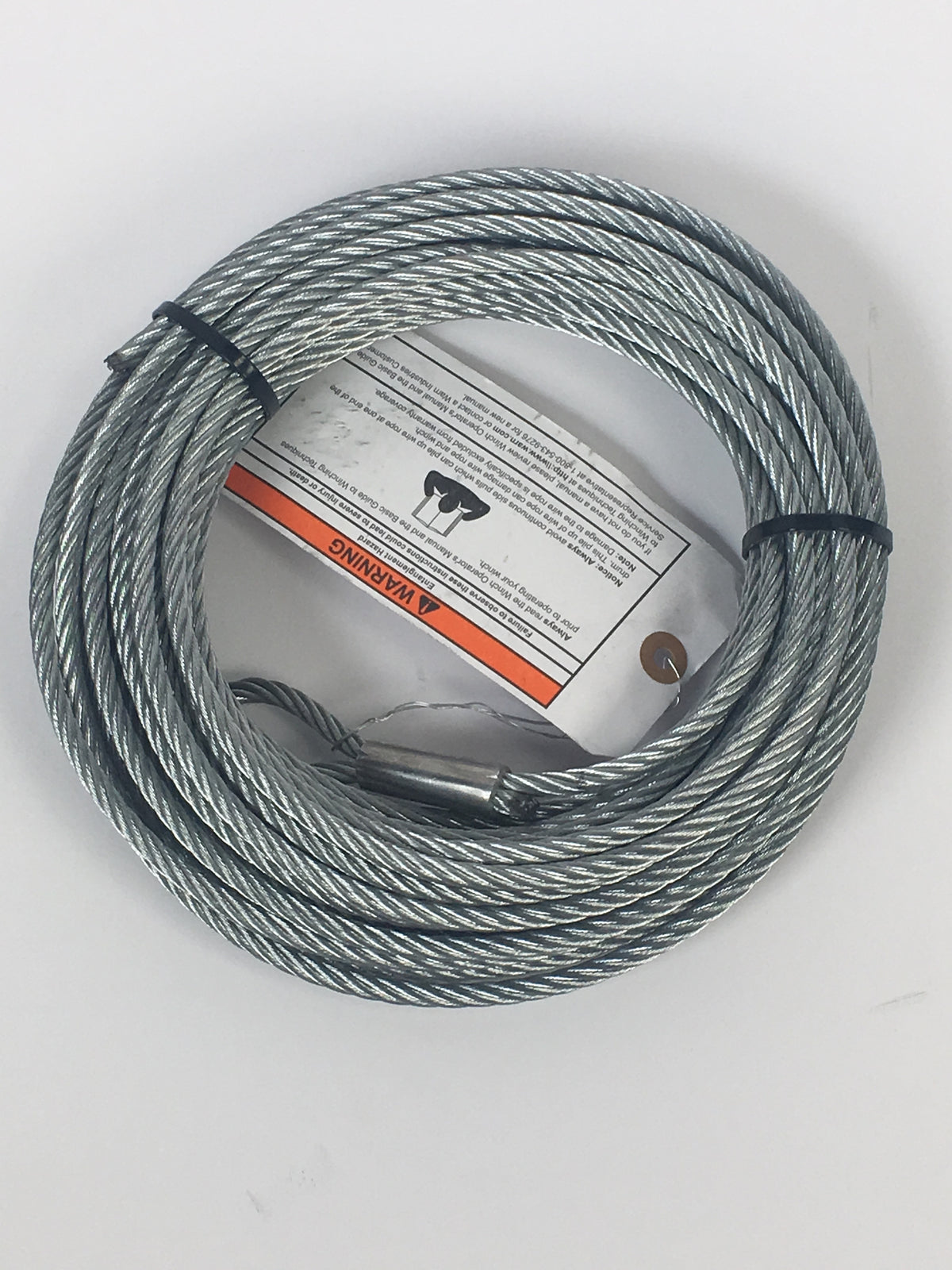 Warn - Replacement Steel Winch Rope 50 ft x 1/4 in - 100973