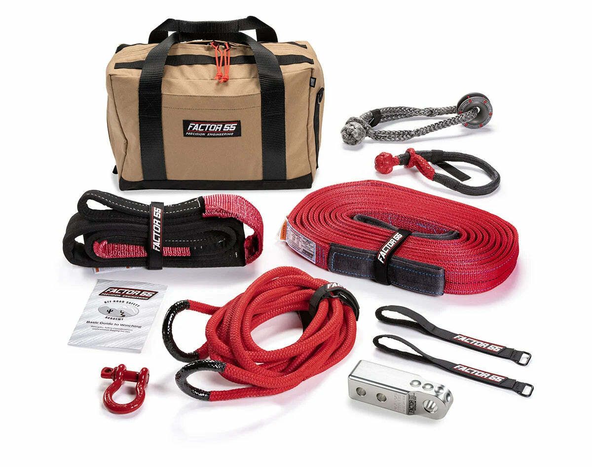 Factor55 - Powersports Recovery Kit, Hemingway - Silver - 00494-05