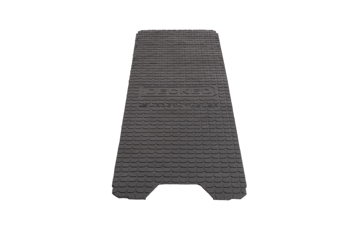 Decked - Battle Mat for CargoGlide 2.0 - DCG600 5224 - 7324 slides - trim to fit cut lines for 5224, 5624, 6324, 6824 - C0084-BM24-BLK