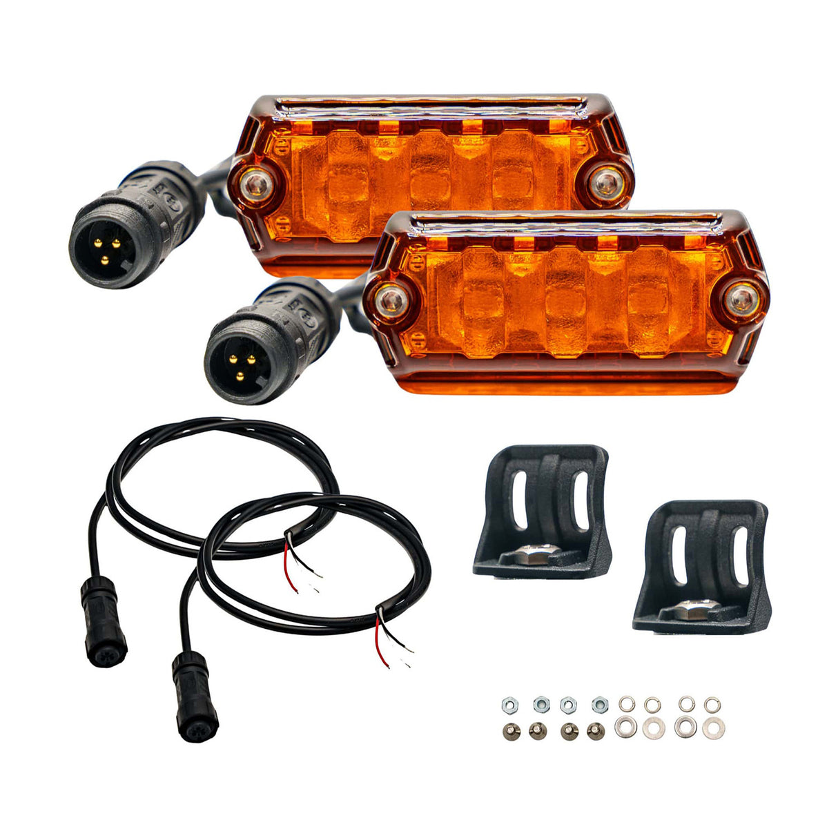 ARB NAN212 NANO 2 Pack Scene Light Set with Amber Lens