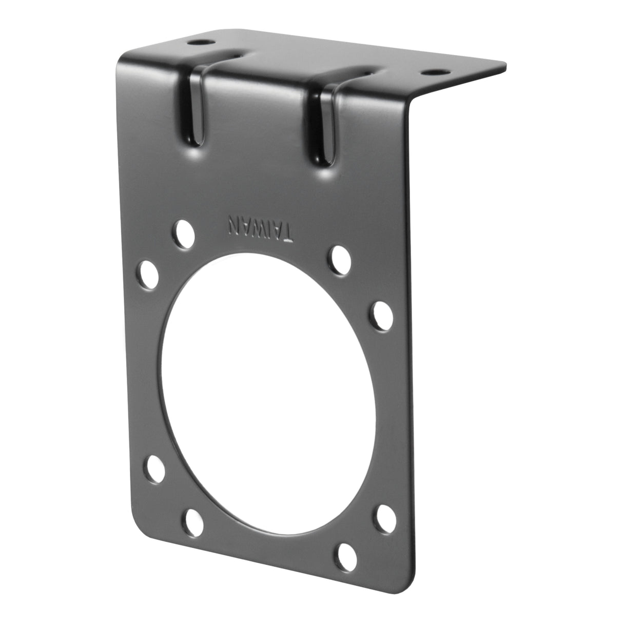 Curt - Connector Mounting Bracket for 7-Way RV Blade (Black) - 58290