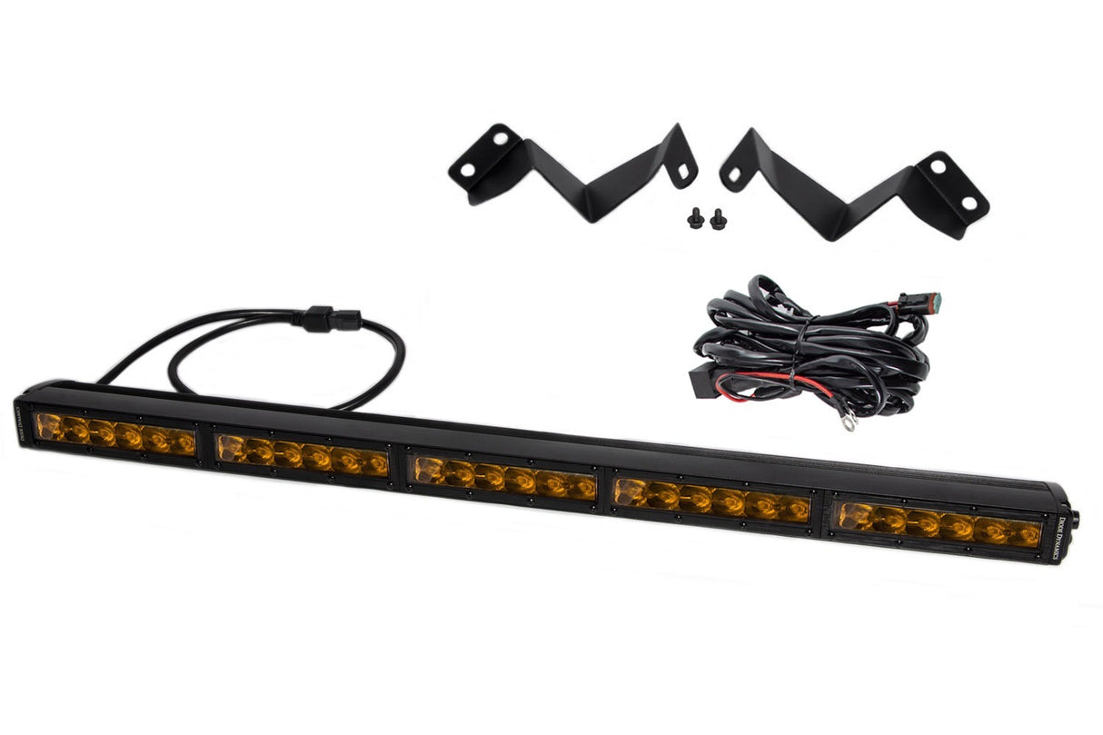 Diode Dynamics - DD6073 - Tacoma SS30 Stealth Lightbar Kit Amber Driving