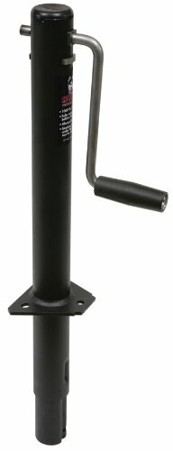 Husky Towing 30782 Man Side Wind Rnd A Frame Jack 2K Tong 2-1/4" Outside Tube Dia Bolt-On/Weld-On