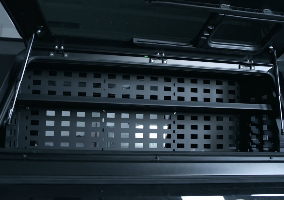 SmartCap - Full-Bin Truck Cap Storage Compartment - Evo Series Fits Full Size Pickups - SA0641