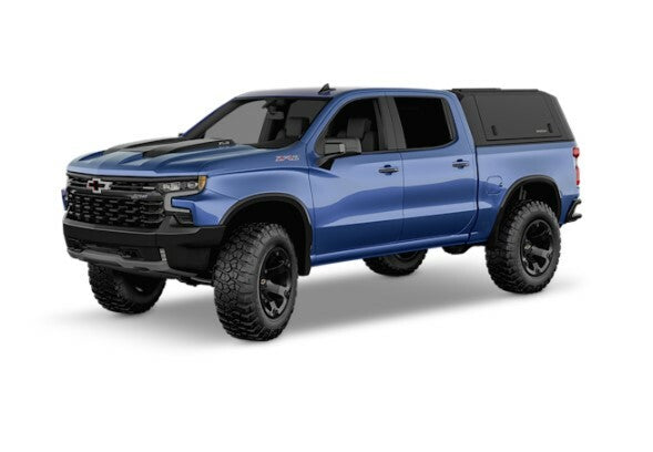 RSI SmartCap - Silverado/Sierra Truck Bed Cap SmartCap EVOa Adventure Matte Black For 19-24 Chevrolet Silverado/Sierra 1500 6.5 Foot Standard Bed SmartCap - EA0109-MB