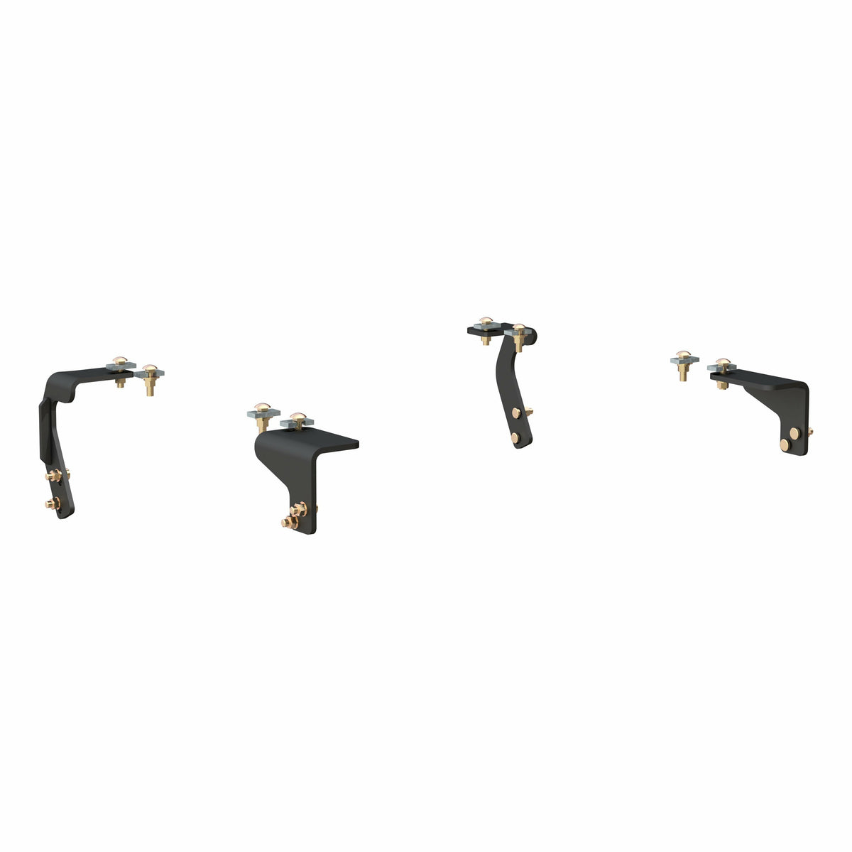 Curt - Semi-Custom 5th Wheel Brackets, Select Dodge, Ram 1500 - 16306