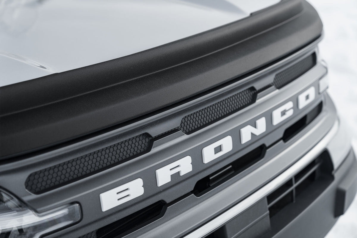 Husky 2830188 Aeroskin II Hood Protector Matte Black 2021-25 Ford Bronco Sport