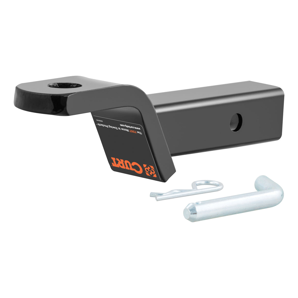 Curt - Class 3 Ball Mount with Pin (2" Shank, 7,500 lbs., 2" Drop, 7-1/2" Long, in Box) - 45032