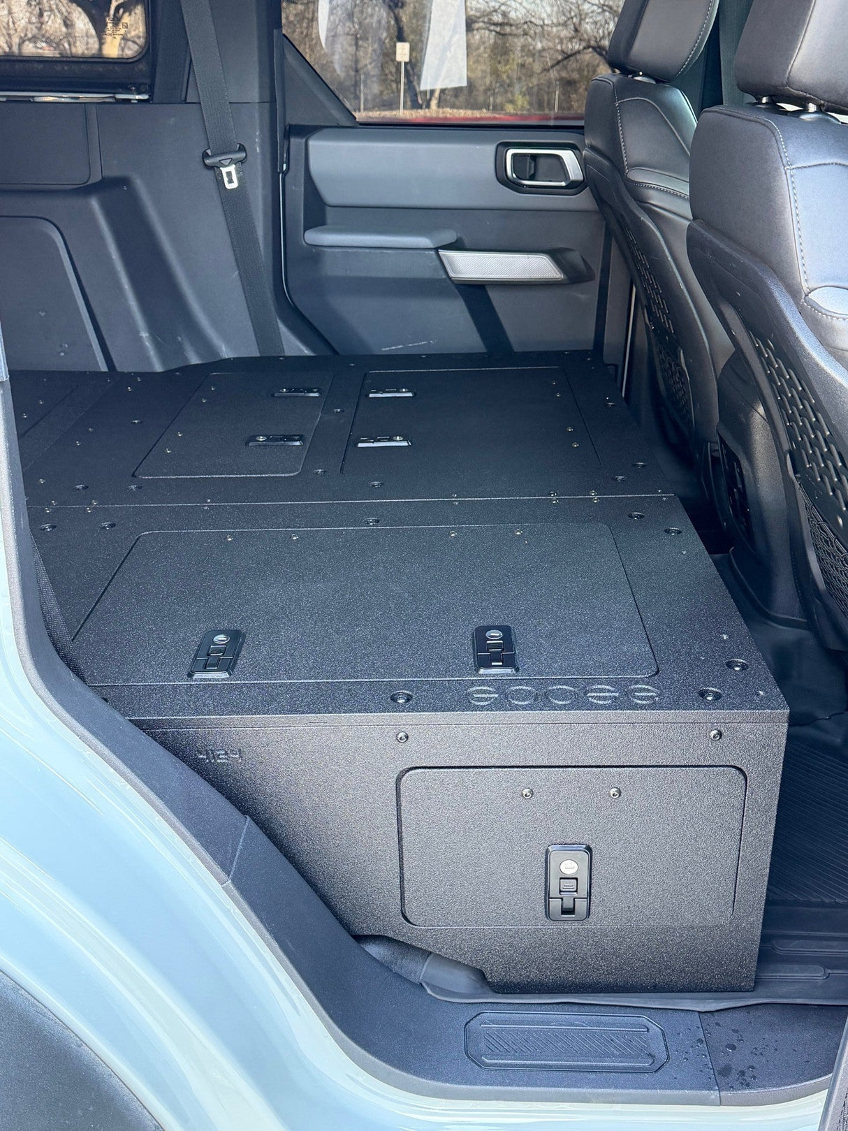 Ford - Bronco - 2021-Present - 6th Gen - 4 Door - Explore Series - Seat Delete - Second Row - Low Profile