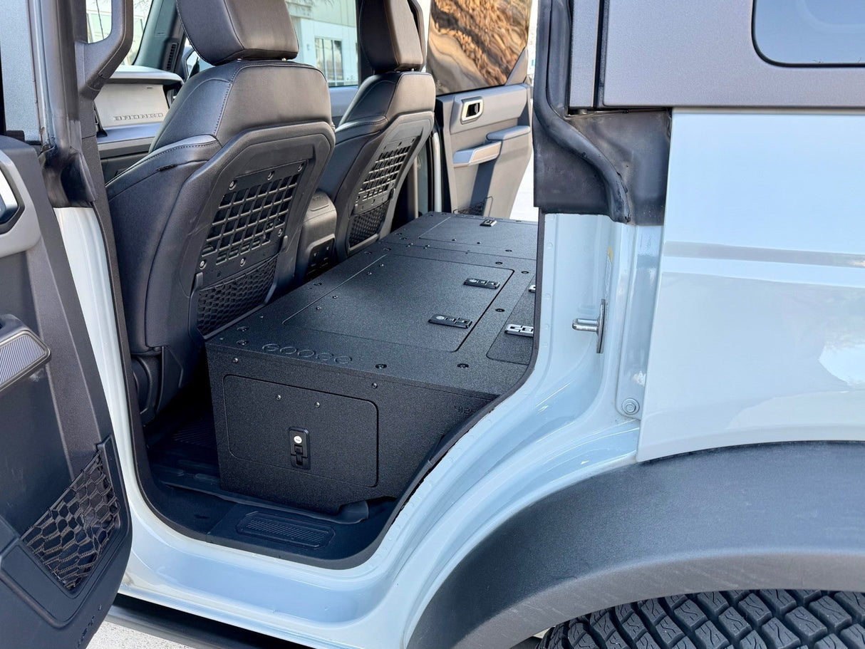 Ford - Bronco - 2021-Present - 6th Gen - 4 Door - Explore Series - Seat Delete - Second Row - Low Profile