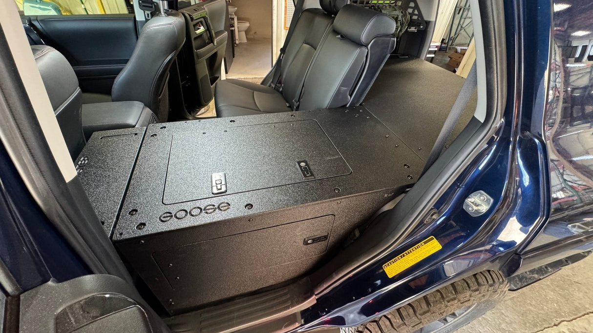 Toyota - 4Runner - 2010-2024 - 5th Gen - Standard - Explore Series - Seat Delete Plate System - Second Row - V2 - 10" Module Based