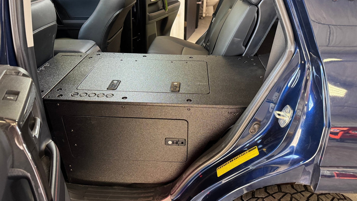 Toyota - 4Runner - 2010-2024 - 5th Gen - Standard - Explore Series - Seat Delete Plate System - Second Row - V2 - 10" Module Based