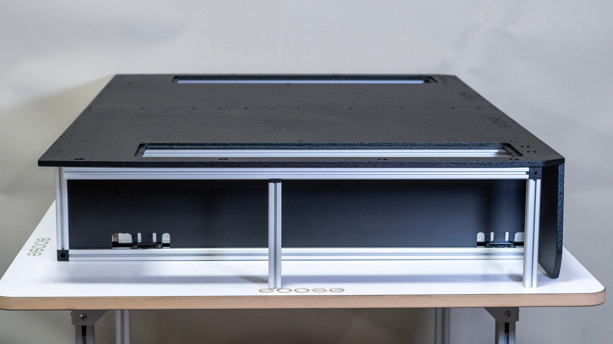 Toyota Land Cruiser 1980-1989 60 Series - Side x Side Drawer Module with Fitted Top Plate - 41 3/8"W x 9-1/2"H x 40"D